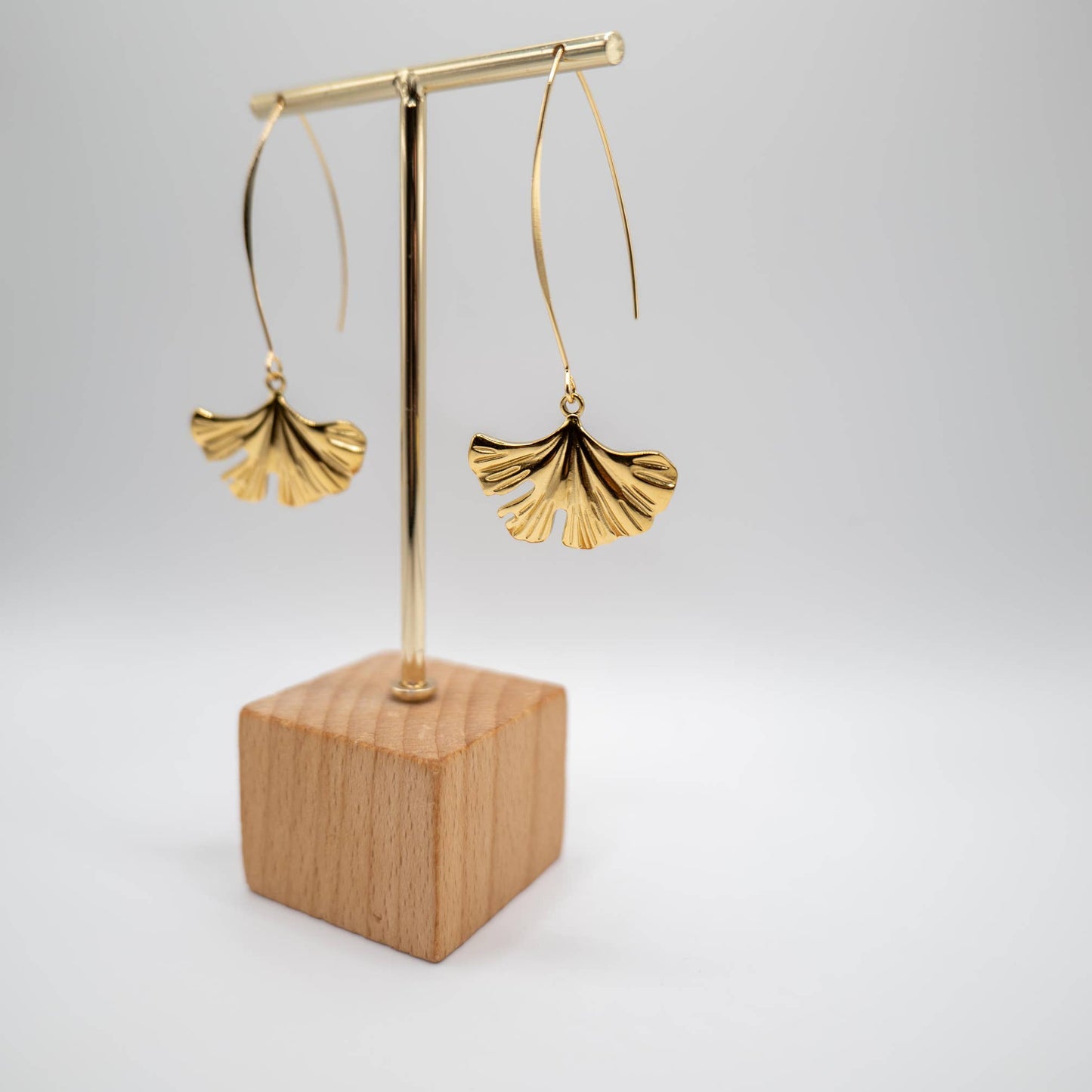 Pendientes Ginkgo