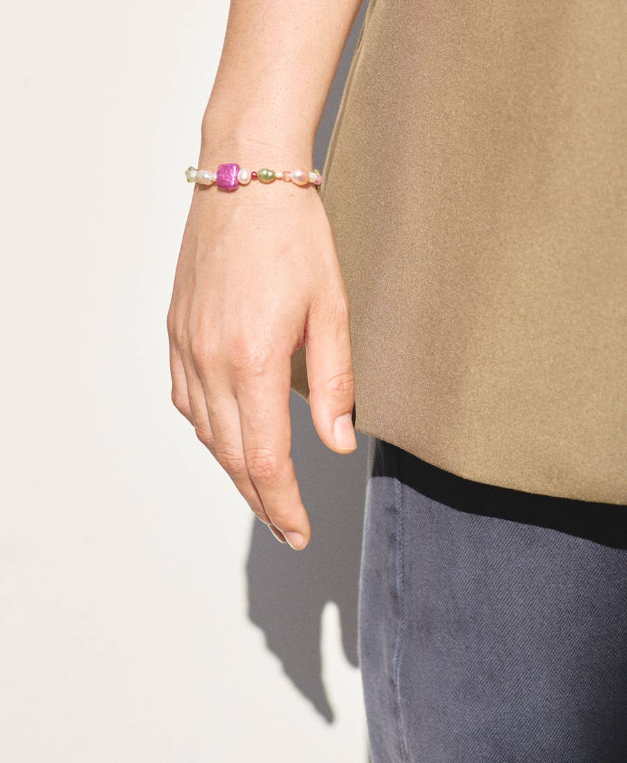 Pulsera Perlas Mixtas