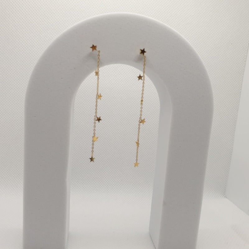 Pendientes Colgantes Estrellas