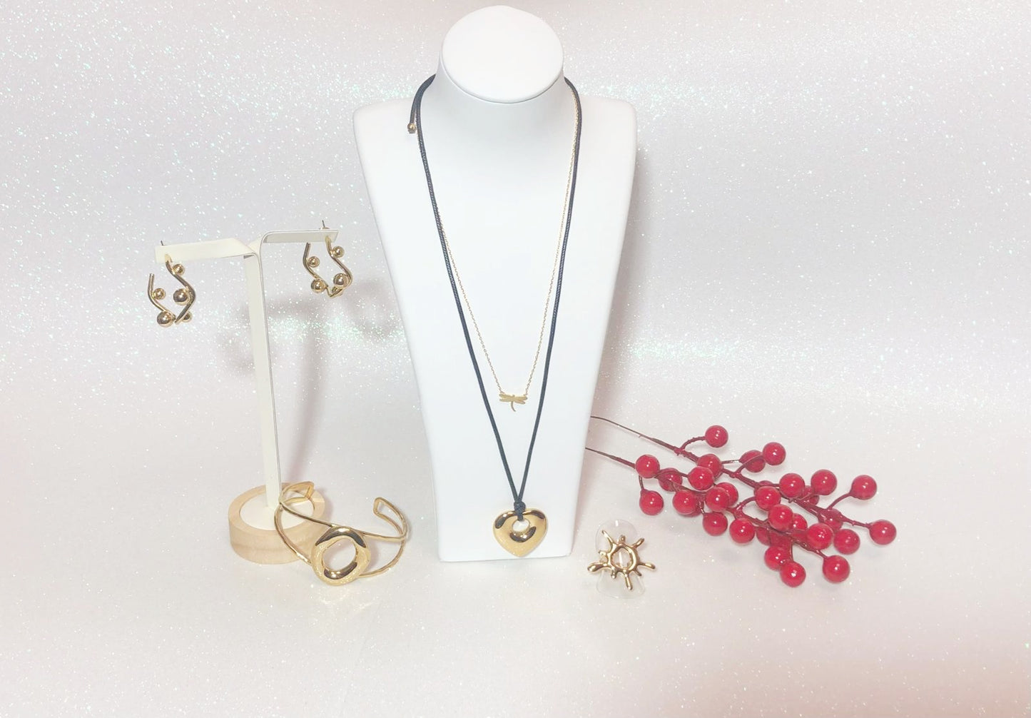 Conjunto de Joyas Collar Libelula 5 piezas