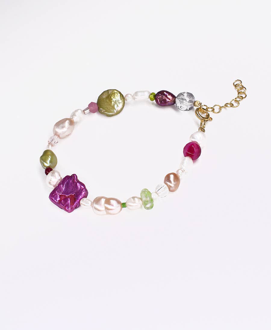 Pulsera Perlas Mixtas