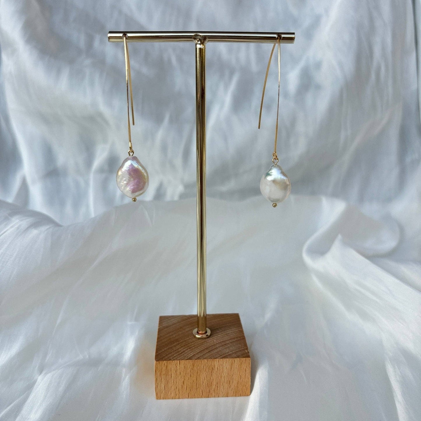 Pendientes Gotas de Keshi