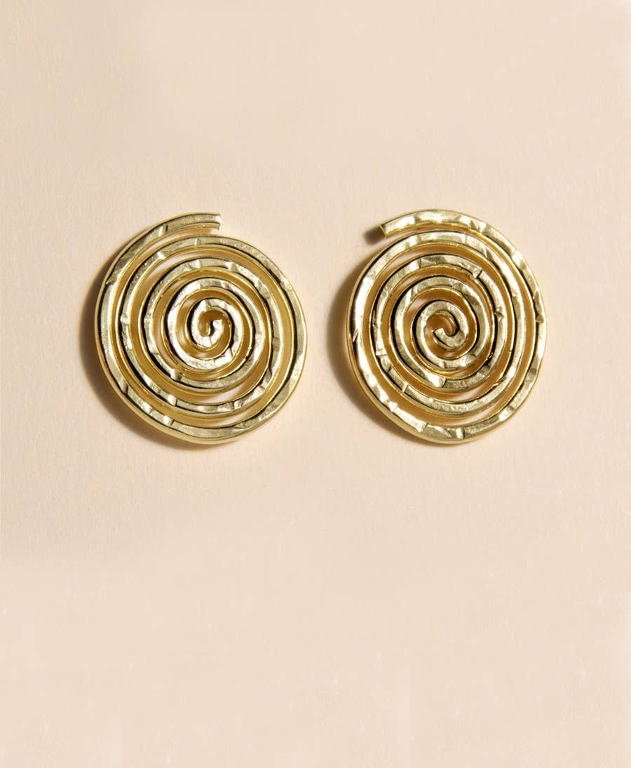 Pendientes Espirales Plata