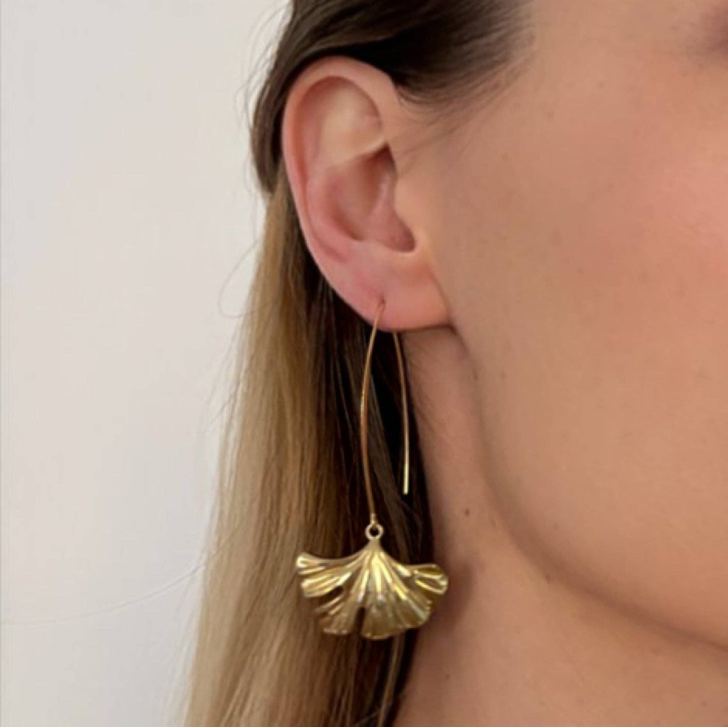 Pendientes Ginkgo
