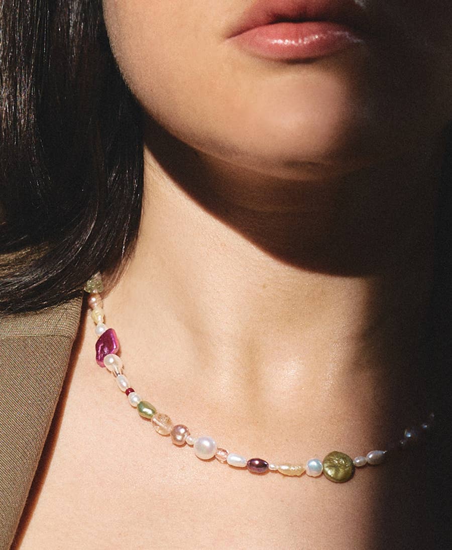 Collar de Perlas Mixtas