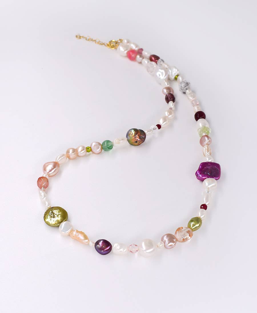 Collar de Perlas Mixtas