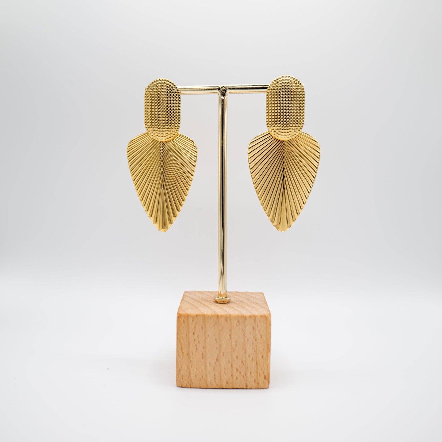 Pendientes Chapados en Oro de 18 quilates