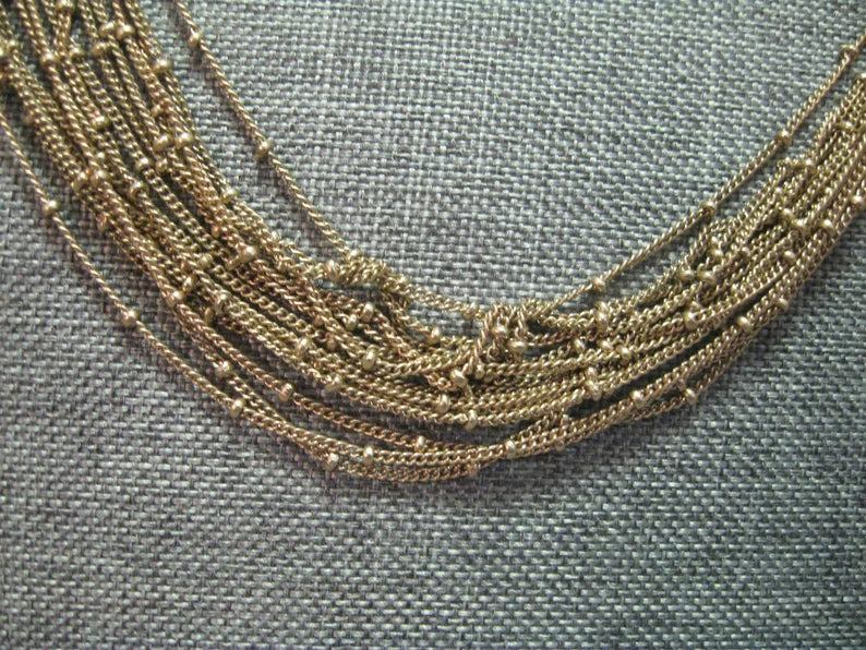 Collar Gargantilla Multicadenas
