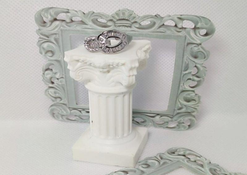 Anillo Acero y Cristales