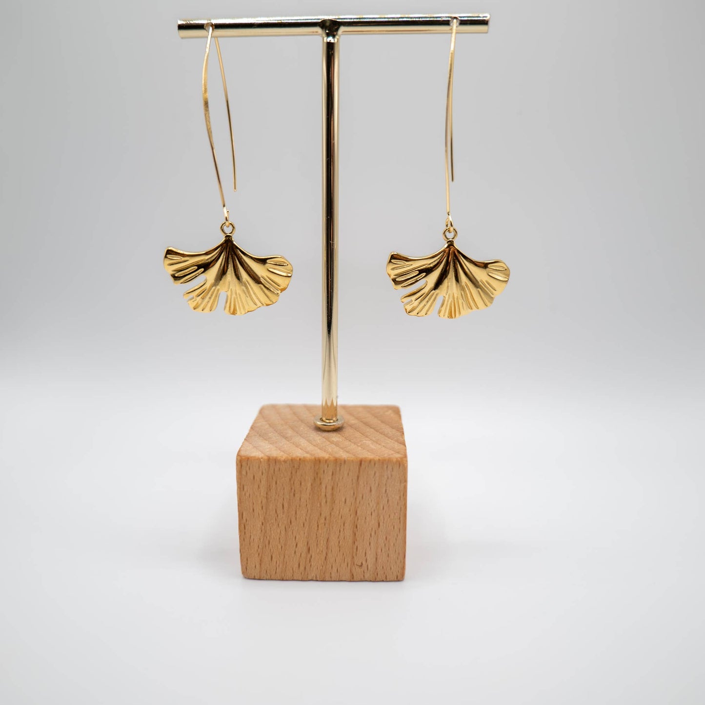 Pendientes Ginkgo