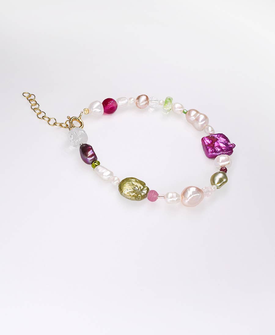 Pulsera Perlas Mixtas