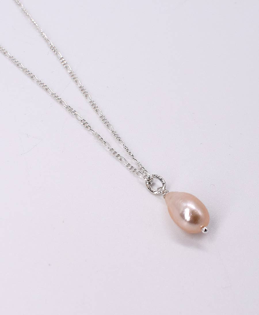 Colgante de Perla Rosa