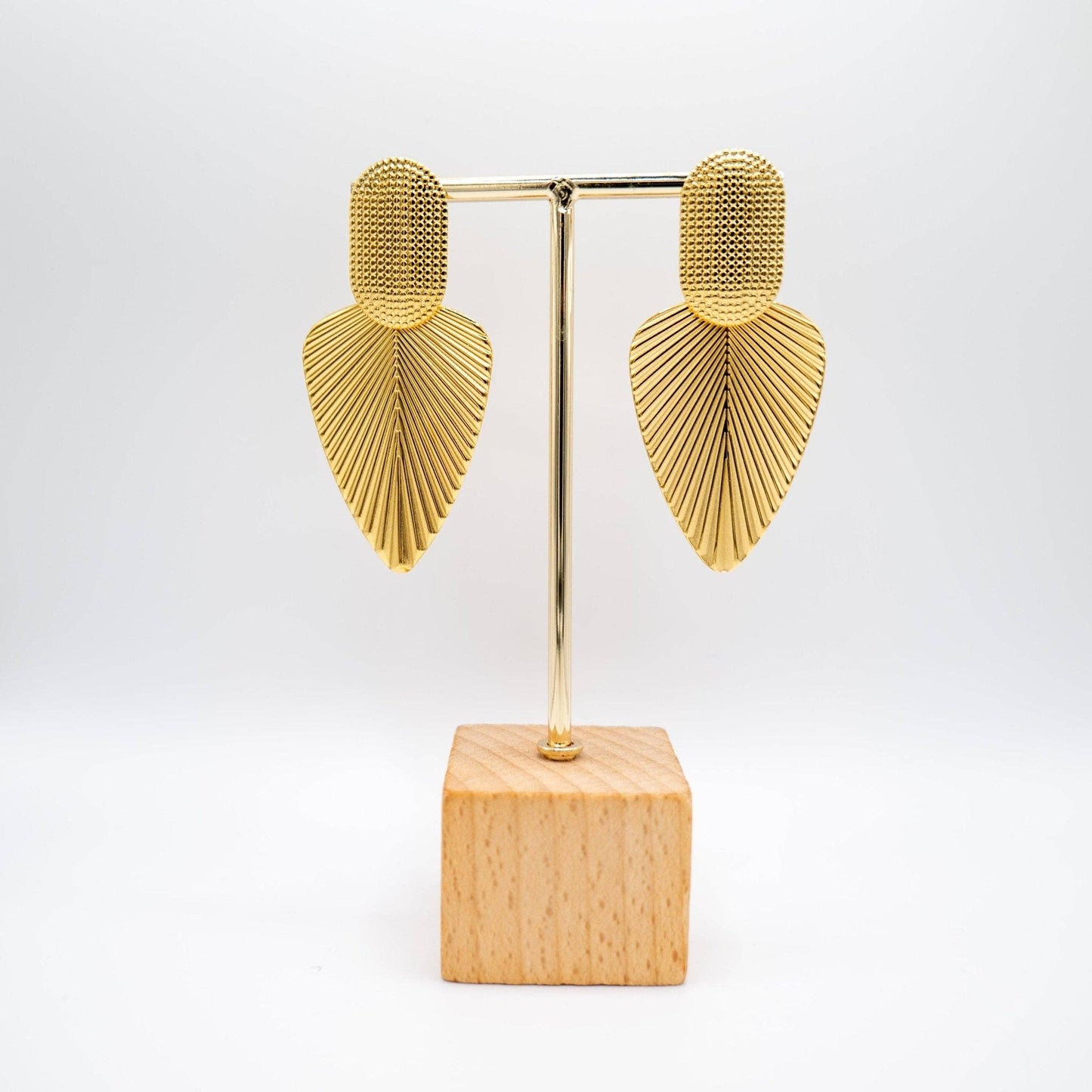 Pendientes Chapados en Oro de 18 quilates