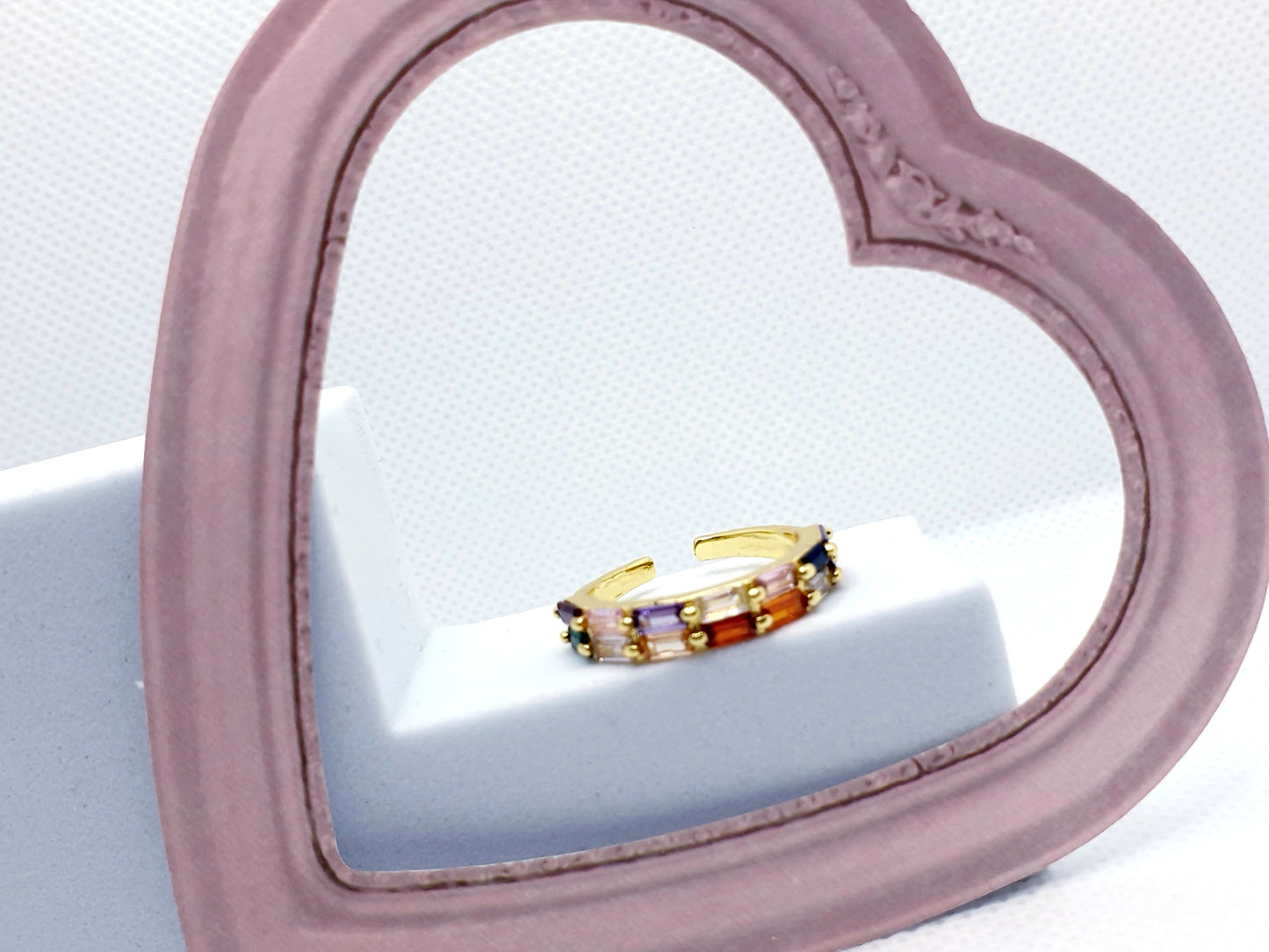 Anillo Cristal de Colores