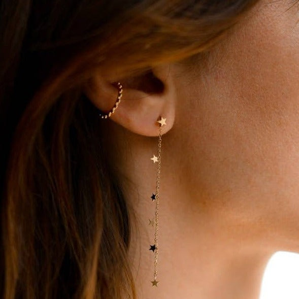Pendientes Colgantes Estrellas