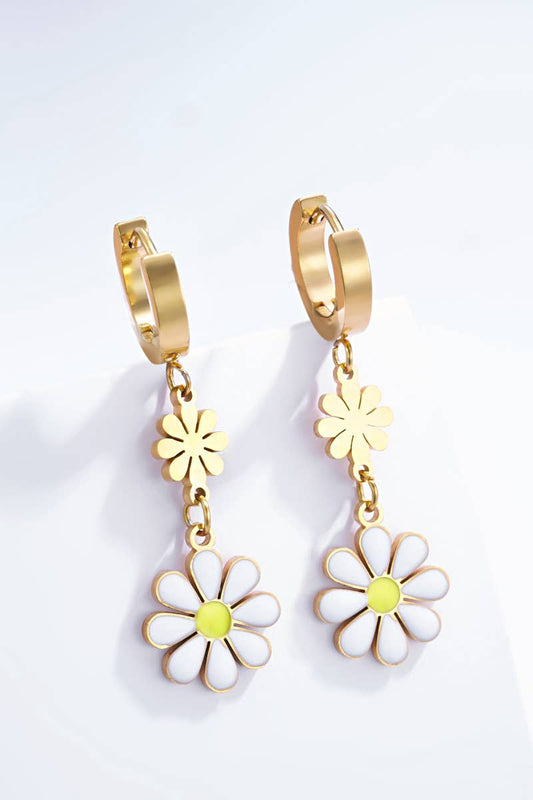 Pendientes Colgantes Margaritas